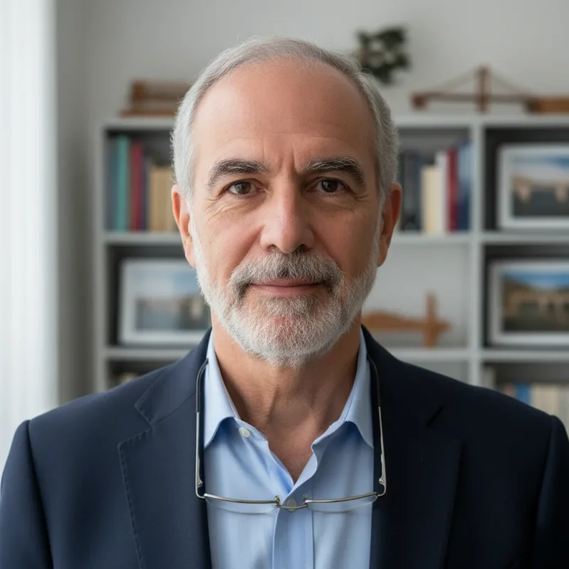 Retrato de Miguel Ángel Santos Martín